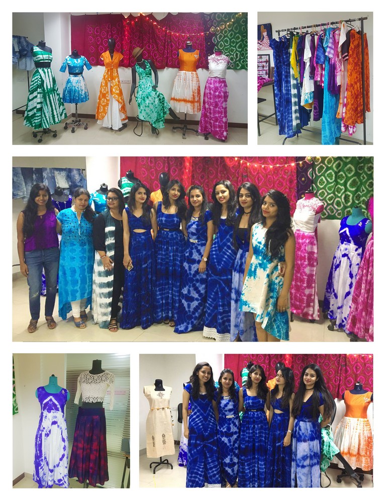 fabric appreciation by diploma students - Diploma August Batch 2016 - Fabric Appreciation by Diploma students