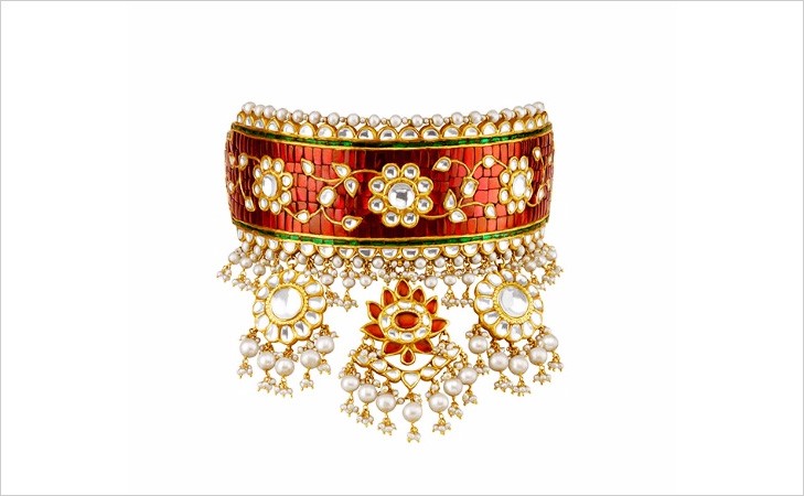 Aadh and Rani haar created by Tanishq for the movie - Padmavati padmavati jewellery - gems of rajasthan - aadh - Padmavati Jewellery &#8211; Gems of Rajasthan &#8211; Samanvita Gnanesh