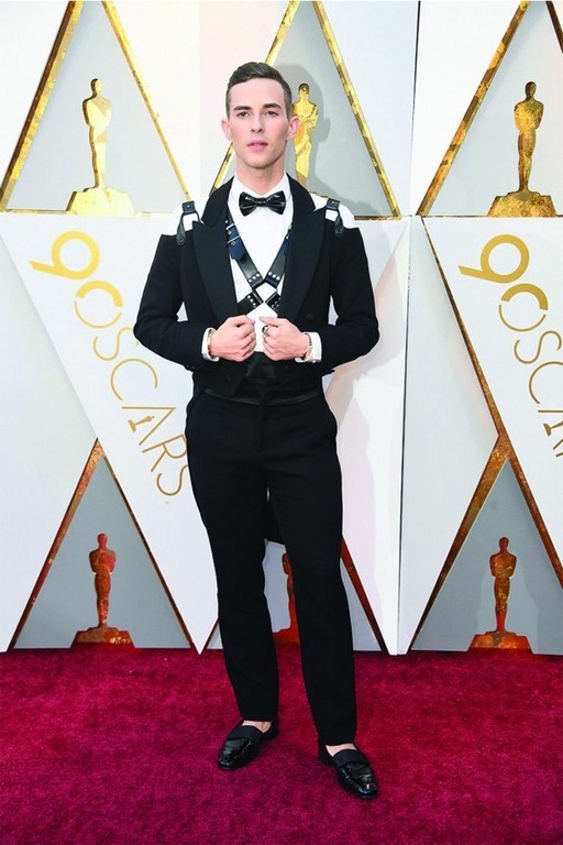 best dressed at the oscar 2018 red carpet - Adam Rippon - Best dressed at the Oscar 2018 Red Carpet