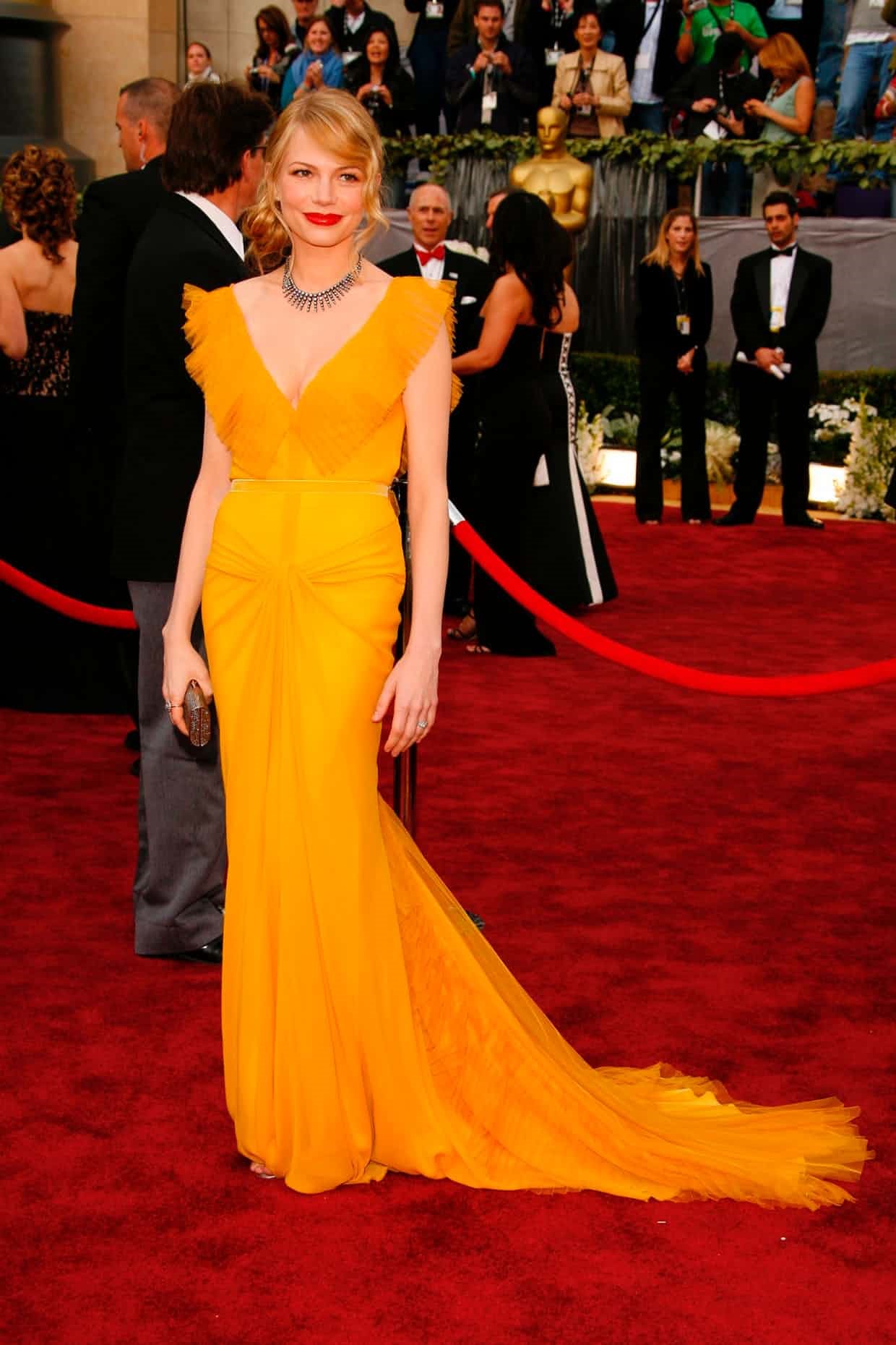 Michelle Williams - Vera Wang best oscar red carpet - michelle williams - Best Oscar Red Carpet looks over the years