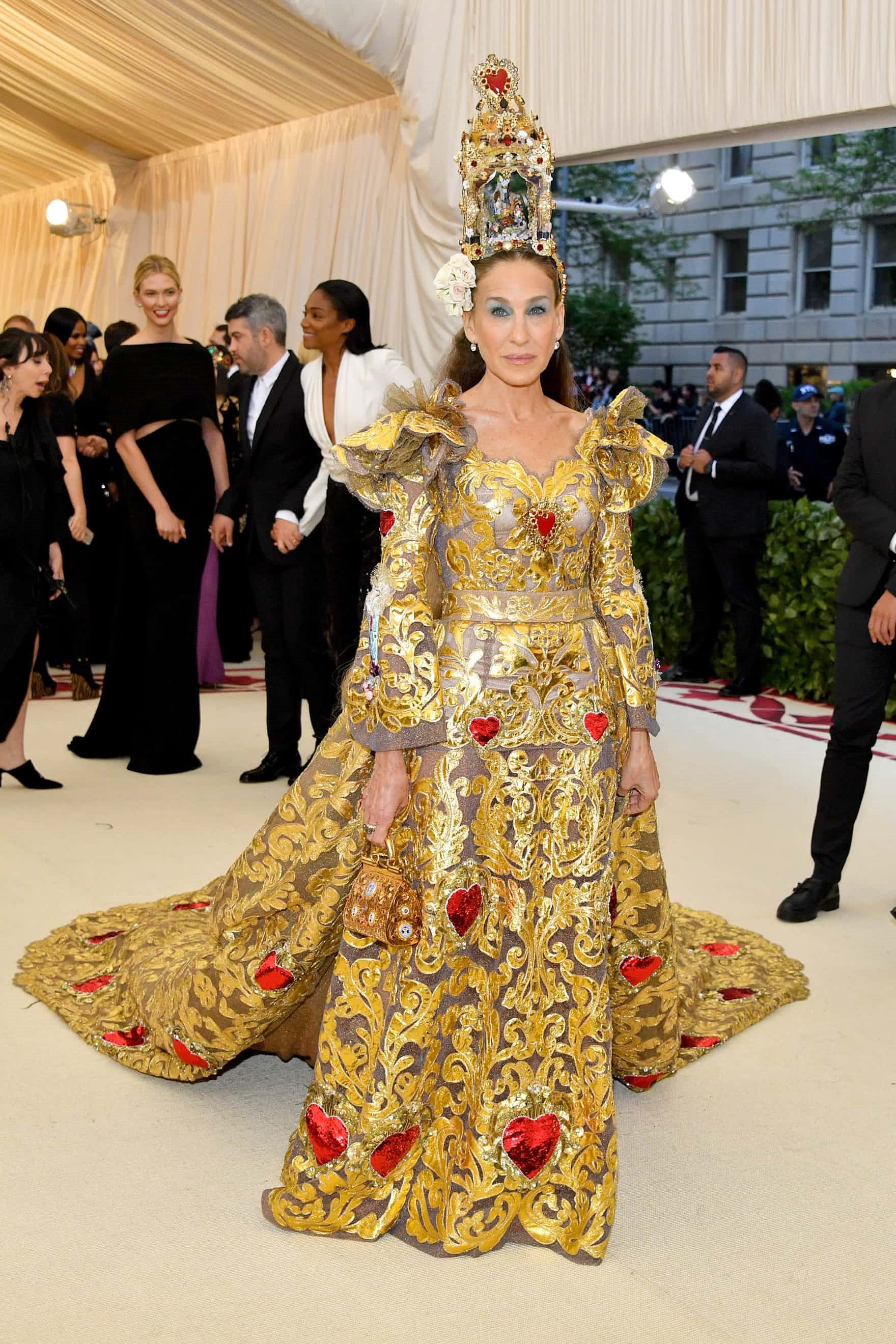 In the name of Fashion met gala - dolce and gabana - In the name of Fashion, Amen – Heavenly Bodies and Catholic Imagination &#8211; Met Gala Review