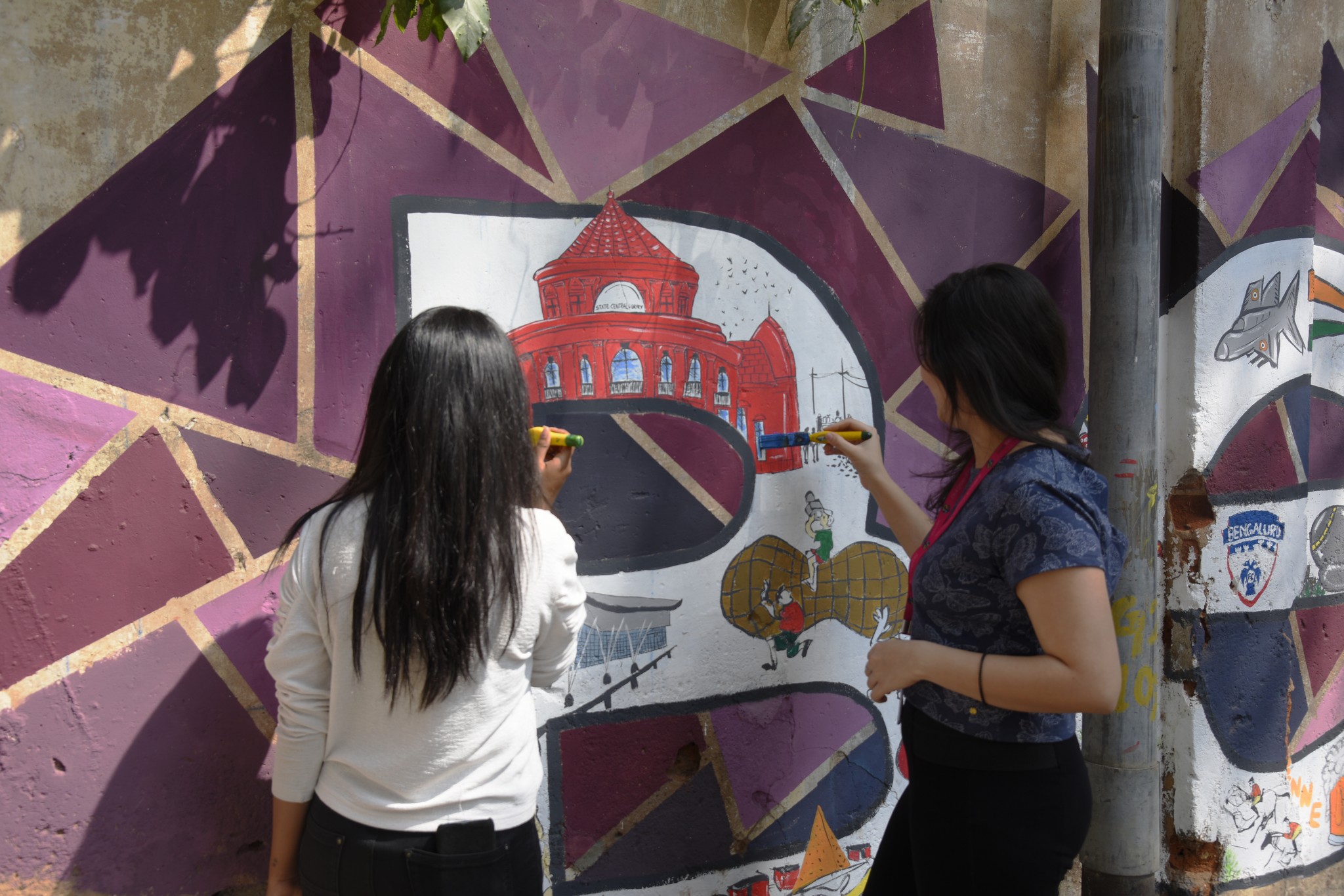 Namma Bengaluru – Wall art by students of JD Institute namma bengaluru - Namma Bengaluru 3 - Namma Bengaluru – Wall art by students of JD Institute