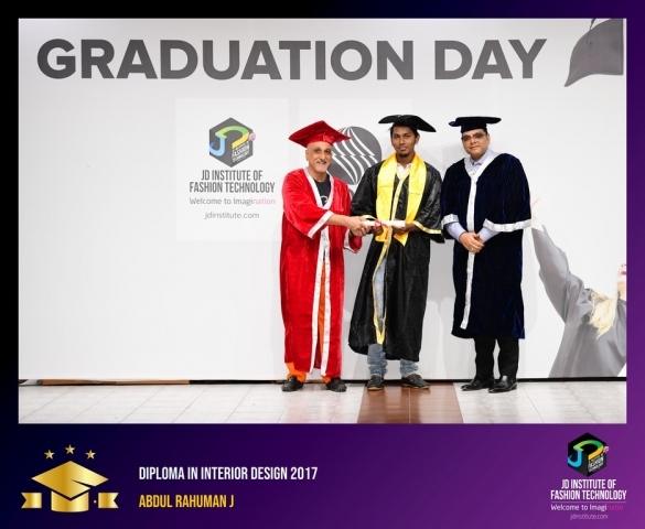 jd institute - Diploma In Interior Design 2 640x480 - JD Institute Holds Graduation Ceremony for its Diploma and Post Graduate Students