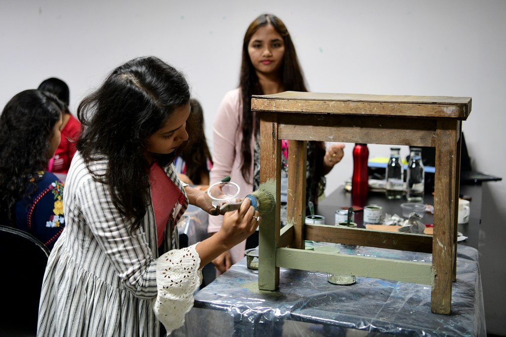 trishanku - INTERIOR DESIGN STUDENTS 11 - TRISHANKU – Installation by the students of JD Institute of Fashion Technology  at Bangalore Fashion Week
