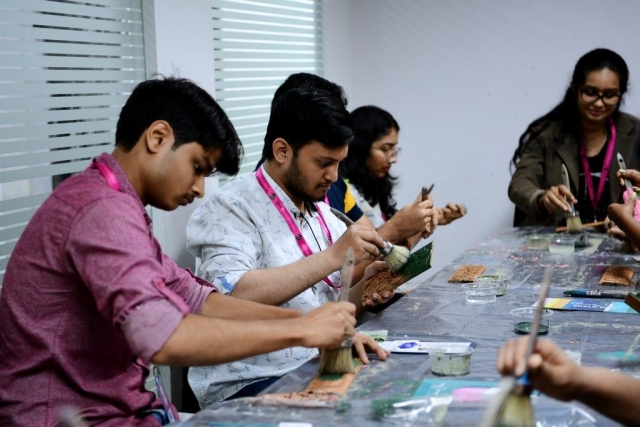 trishanku - INTERIOR DESIGN STUDENTS 9 1024x683 640x480 - TRISHANKU – Installation by the students of JD Institute of Fashion Technology  at Bangalore Fashion Week