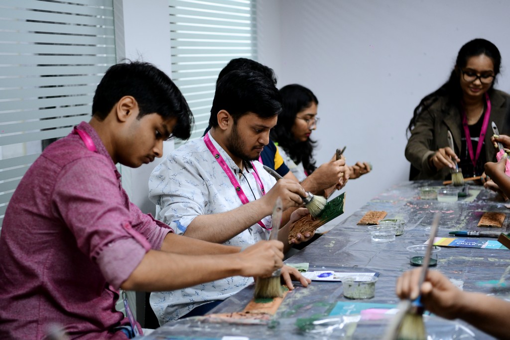 trishanku - INTERIOR DESIGN STUDENTS 9 - TRISHANKU – Installation by the students of JD Institute of Fashion Technology  at Bangalore Fashion Week