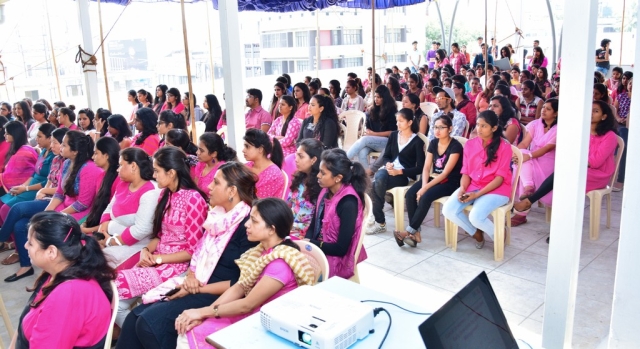 breast cancer awareness program - Breast Cancer Awareness JD Institute of Fashion Technology 7 640x480 - Breast Cancer Awareness Program