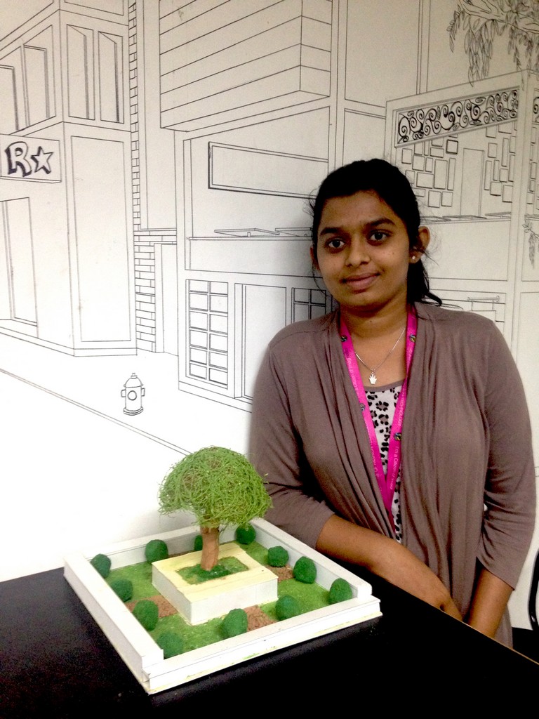 landscape model making - Darshan Shravani 8 - Landscape Model Making &#8211; Advance Diploma in Interior Design