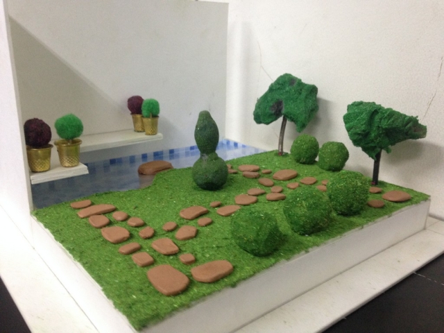 landscape model making - Linda Vinay 2 640x480 - Landscape Model Making &#8211; Advance Diploma in Interior Design