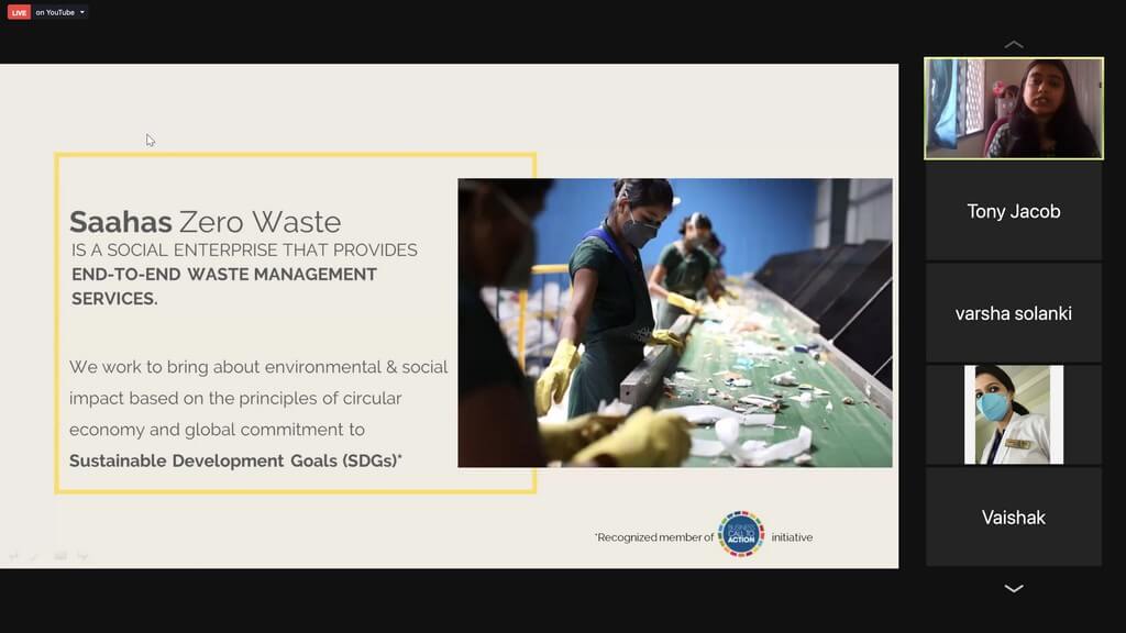 Saahas Zero Waste: Conv. Conversations at JD saahas zero waste - Saahas Zero Waste Conv - Saahas Zero Waste: Conv. Conversations at JD