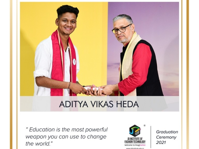 convocation - Aditya Vikas Heda 640x480 c - Convocation Ceremony 2021: JEDIIAN’s Moment Of Pride 