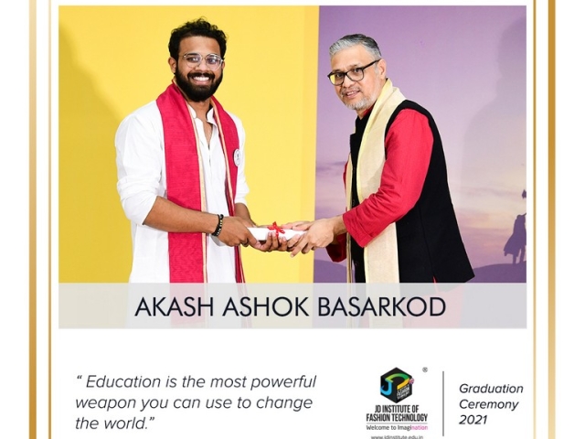 convocation - Akash Ashok Basarkod 640x480 c - Convocation Ceremony 2021: JEDIIAN’s Moment Of Pride 