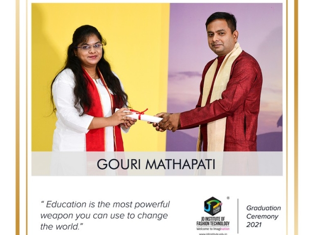 convocation - Gouri Mathapati 640x480 c - Convocation Ceremony 2021: JEDIIAN’s Moment Of Pride 