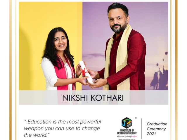 convocation - Nikshi Kothari 640x480 c - Convocation Ceremony 2021: JEDIIAN’s Moment Of Pride 