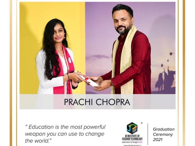 convocation - Prachi Chopra 640x480 c - Convocation Ceremony 2021: JEDIIAN’s Moment Of Pride 