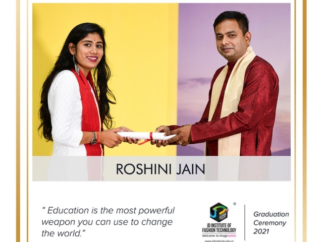 convocation - Roshini Jain 640x480 c - Convocation Ceremony 2021: JEDIIAN’s Moment Of Pride 