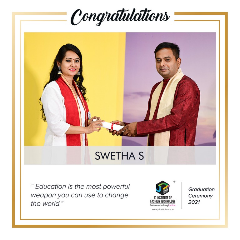 convocation - SWETHA S - Convocation Ceremony 2021: JEDIIAN’s Moment Of Pride 