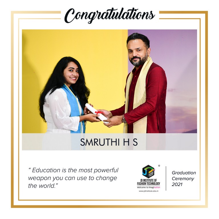 convocation - Smruthi H S - Convocation Ceremony 2021: JEDIIAN’s Moment Of Pride 