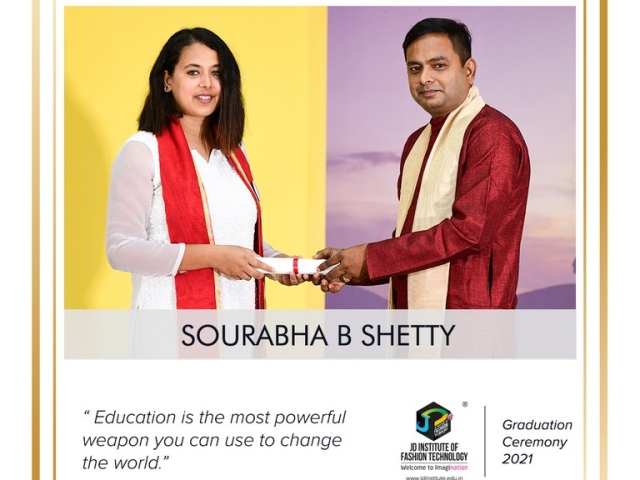 convocation - Sourabha B Shetty 640x480 c - Convocation Ceremony 2021: JEDIIAN’s Moment Of Pride 
