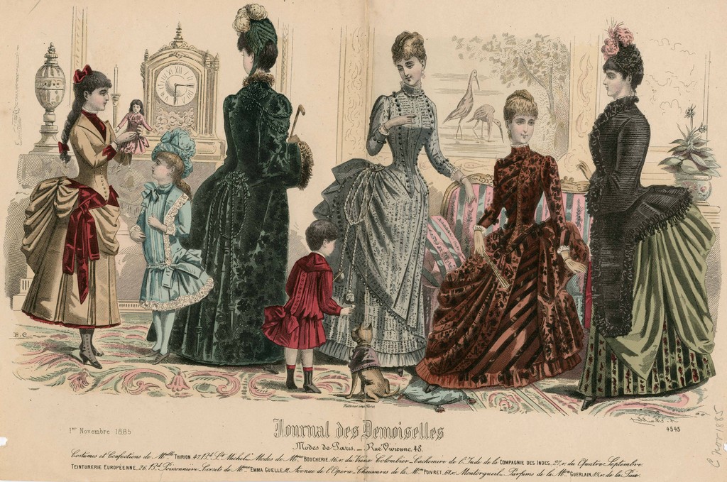 Fashion: History Of Costumes fashion - At this time women began to wear undergarments that looked like long knickers - Fashion: History Of Costumes