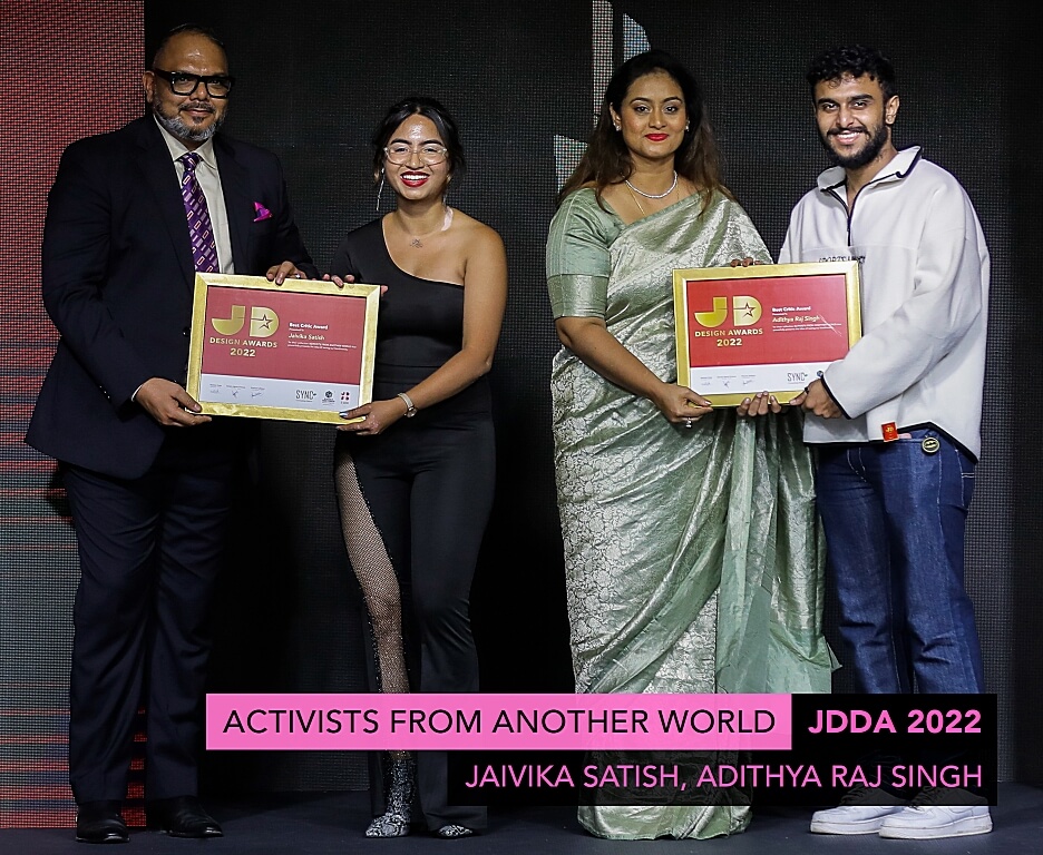 Activists From Another World- Sync- JD Design Awards 2022 jd design awards - Activists From Another World Sync JD Design Awards 2022 Winners - Activists From Another World- Sync- JD Design Awards 2022