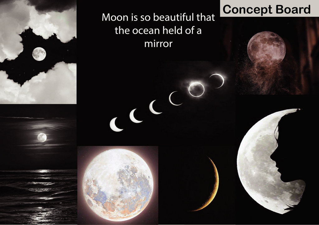 Celestial Chic A Tribute to the Beauty of Moon Concept board celestial chic - Celestial Chic A Tribute to the Beauty of Moon Concept board - Celestial Chic &#8211; A Tribute to the Beauty of Moon