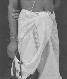 Dhoti 1 drape - Dhoti 1 - Drapes of India &#8211; Gods, Sages, Kings and Man