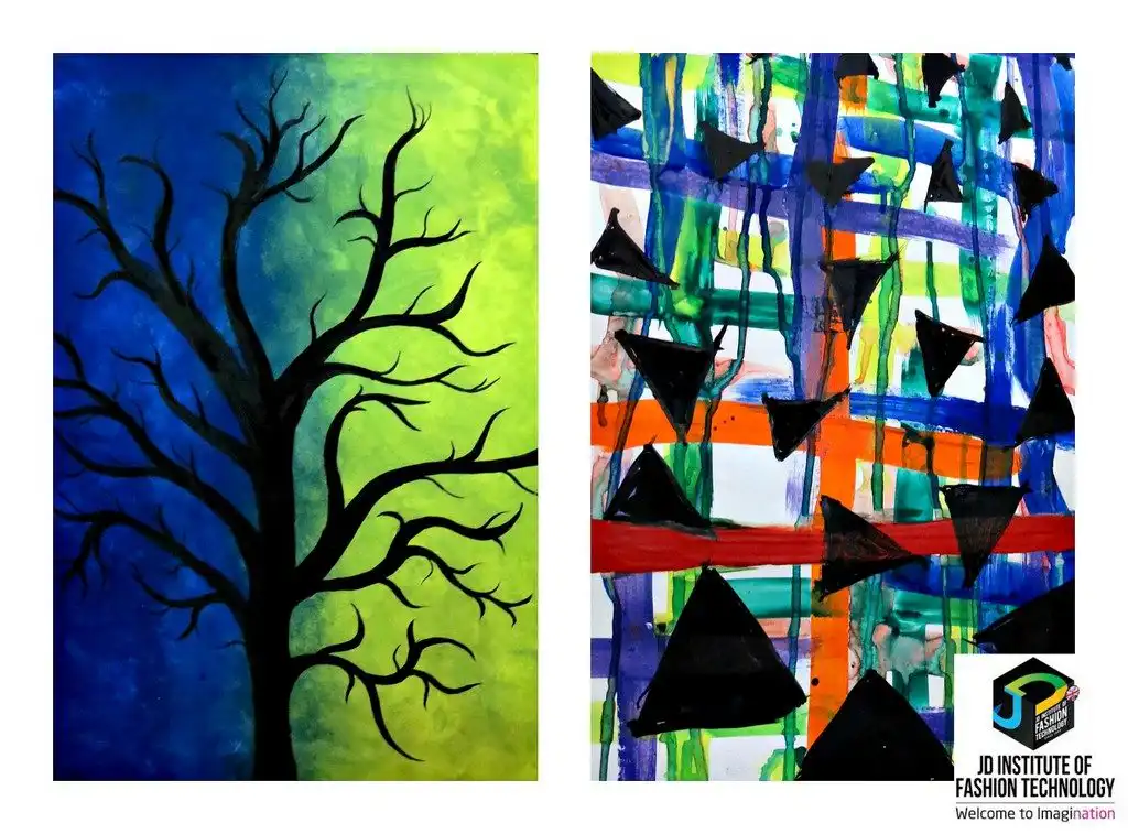 Abstractism - An exhibition by - Interior Design Students of JD Institute of Fashion Technology 12