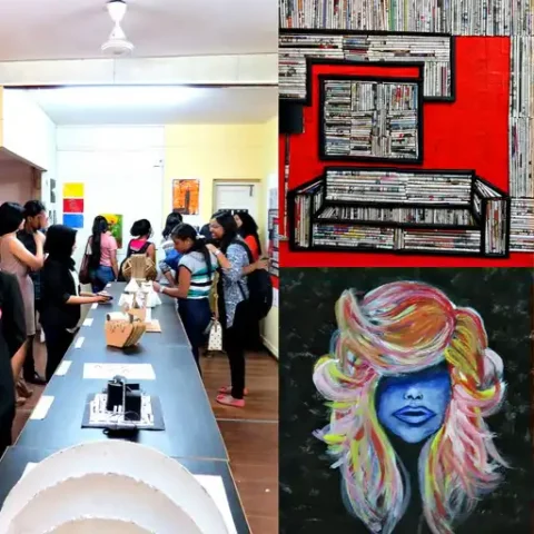 Abstractism - An exhibition by - Interior Design Students of JD Institute of Fashion Technology 2