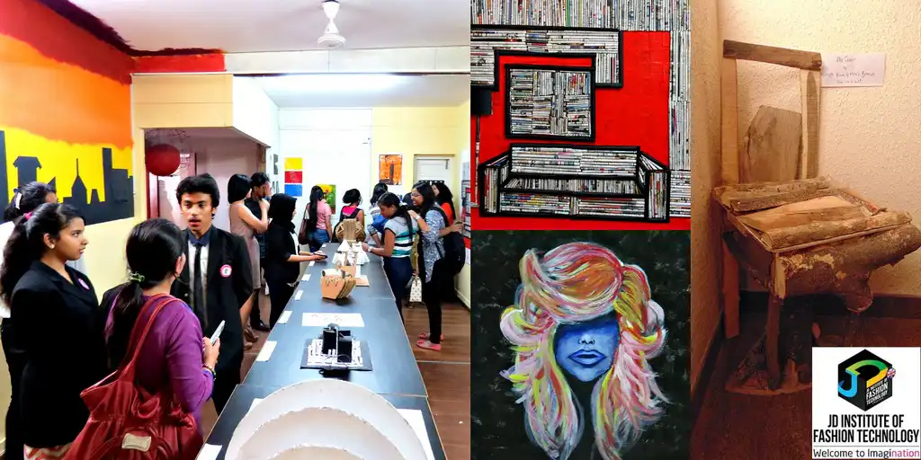 Abstractism - An exhibition by - Interior Design Students of JD Institute of Fashion Technology 2