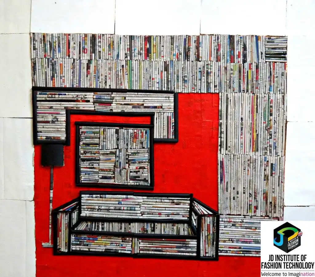 Abstractism - An exhibition by - Interior Design Students of JD Institute of Fashion Technology 4