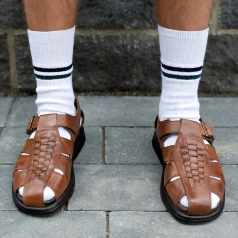 3 Sandals and Socks (2)