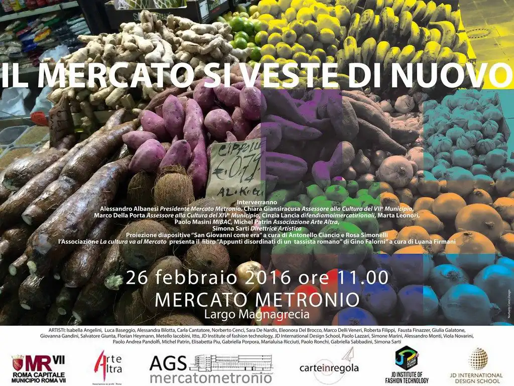 JD Institute Students showcases their exhibits in Market Metronio, Rome