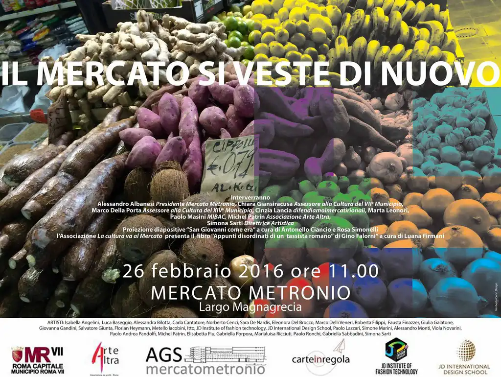 JD Educational Trust Students showcases their exhibits in Market Metronio, Rome