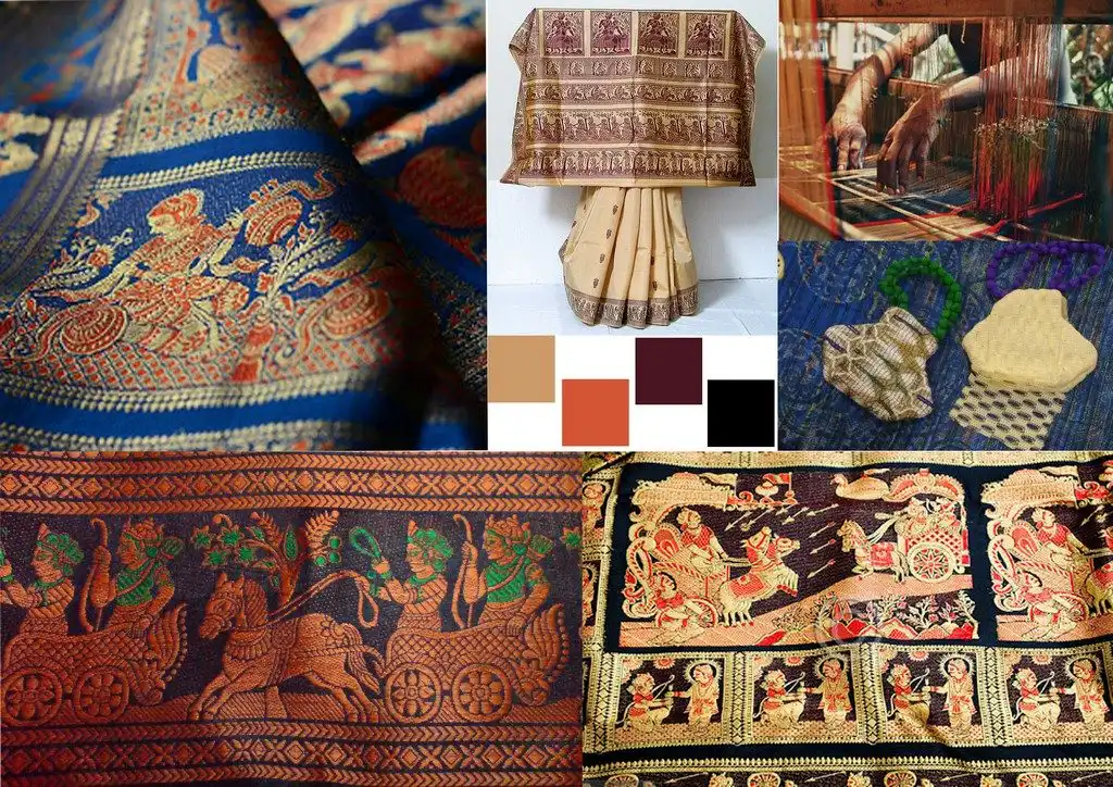 Inspiration Board - Inspiration Board 2 1024x724 - JD Annual Design Awards 2016 – Untold Story – Gazal Doulani – Inspired by Batik Handloom