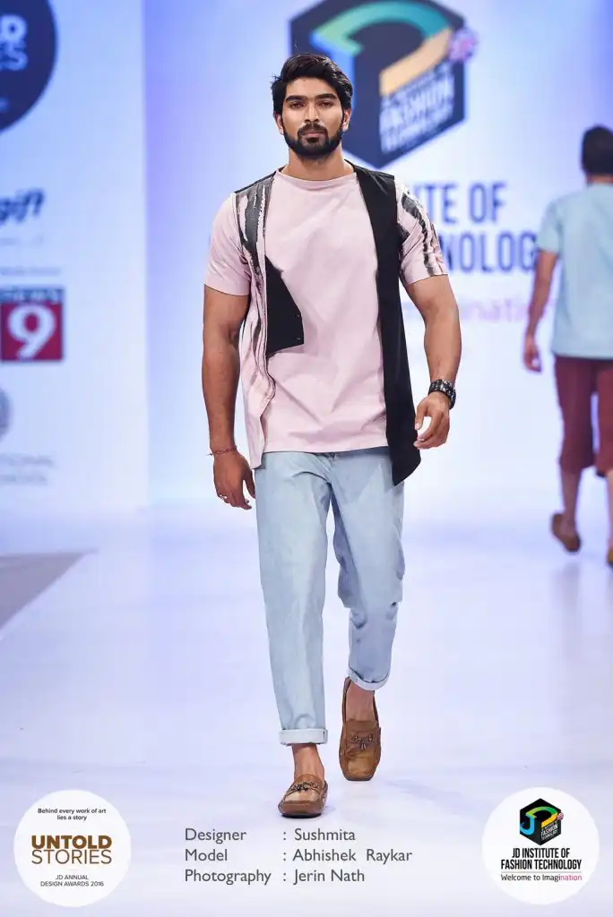 JD Annual Design Awards 2016 – Untold Stories : “CRINKLE STROKE” Designer : Sushmita Photography : Jerin Nath