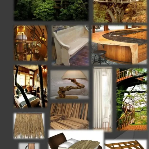 TREE HOUSE MOOD BOARD