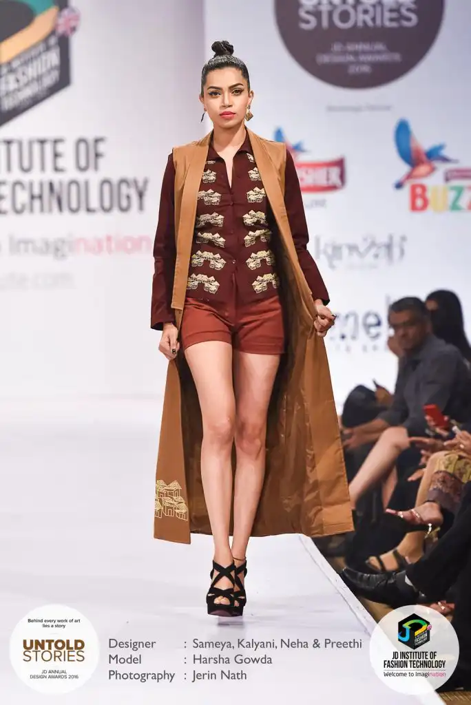 JD Annual Design Awards 2016 – Untold Stories : “Doodled Streets” Designer : Sameya, Kalyani, Neha & Preethi Photography : Jerin Nath