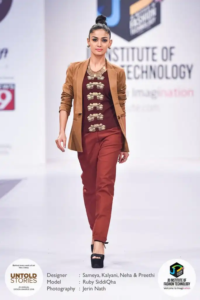 JD Annual Design Awards 2016 – Untold Stories : “Doodled Streets” Designer : Sameya, Kalyani, Neha & Preethi Photography : Jerin Nath