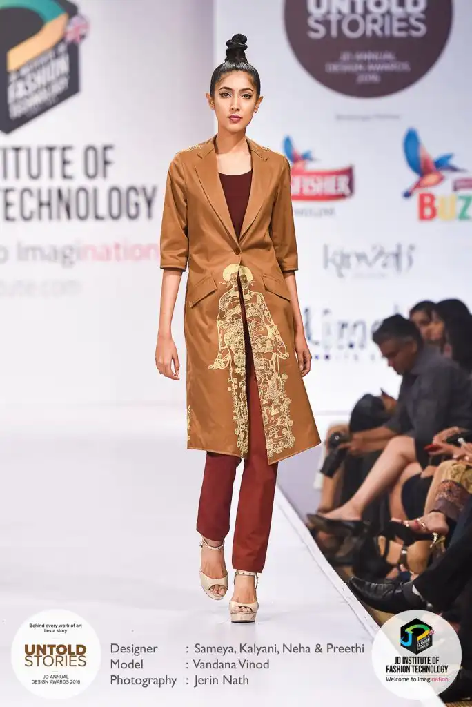 JD Annual Design Awards 2016 – Untold Stories : “Doodled Streets” Designer : Sameya, Kalyani, Neha & Preethi Photography : Jerin Nath