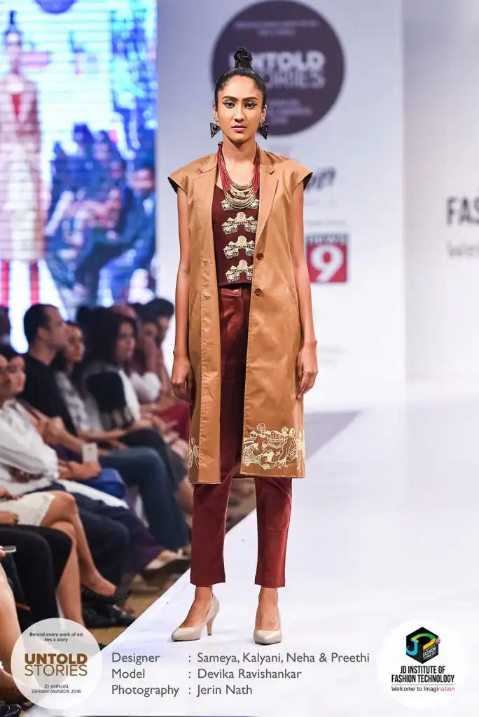 JD Annual Design Awards 2016 – Untold Stories : “Doodled Streets” Designer : Sameya, Kalyani, Neha & Preethi Photography : Jerin Nath