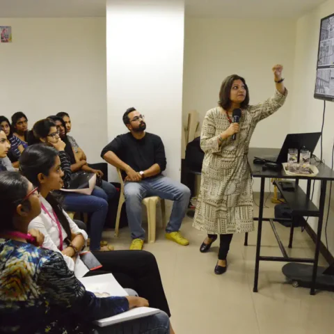 Talk Session with an industry expert for Interior Design Department (7)