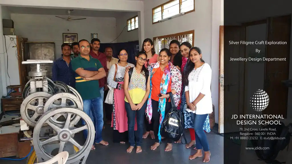 Silver Filigree Craft Exploration – Jewellery Design Department – JD International Design School