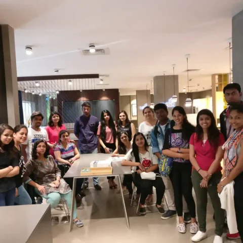 Hettich Store Visit : Batch of Diploma in Interior Design