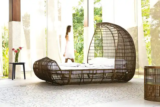 Hemp Bed by Kenneth Cobonpue