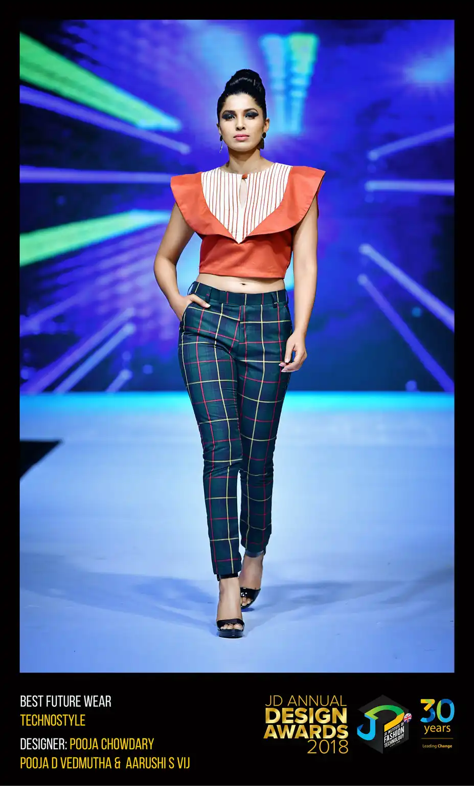 Techno style – Change – JD Annual Design Awards 2018 | Designer: M. Pooja, Pooja.D | Photography : Jerin Nath (@jerin_nath)