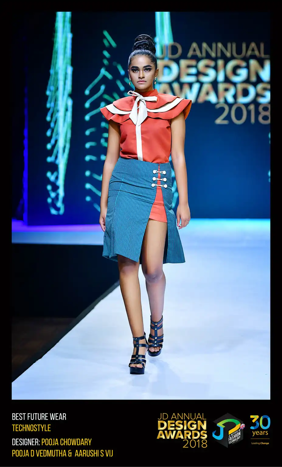 Techno style – Change – JD Annual Design Awards 2018 | Designer: M. Pooja, Pooja.D | Photography : Jerin Nath (@jerin_nath)