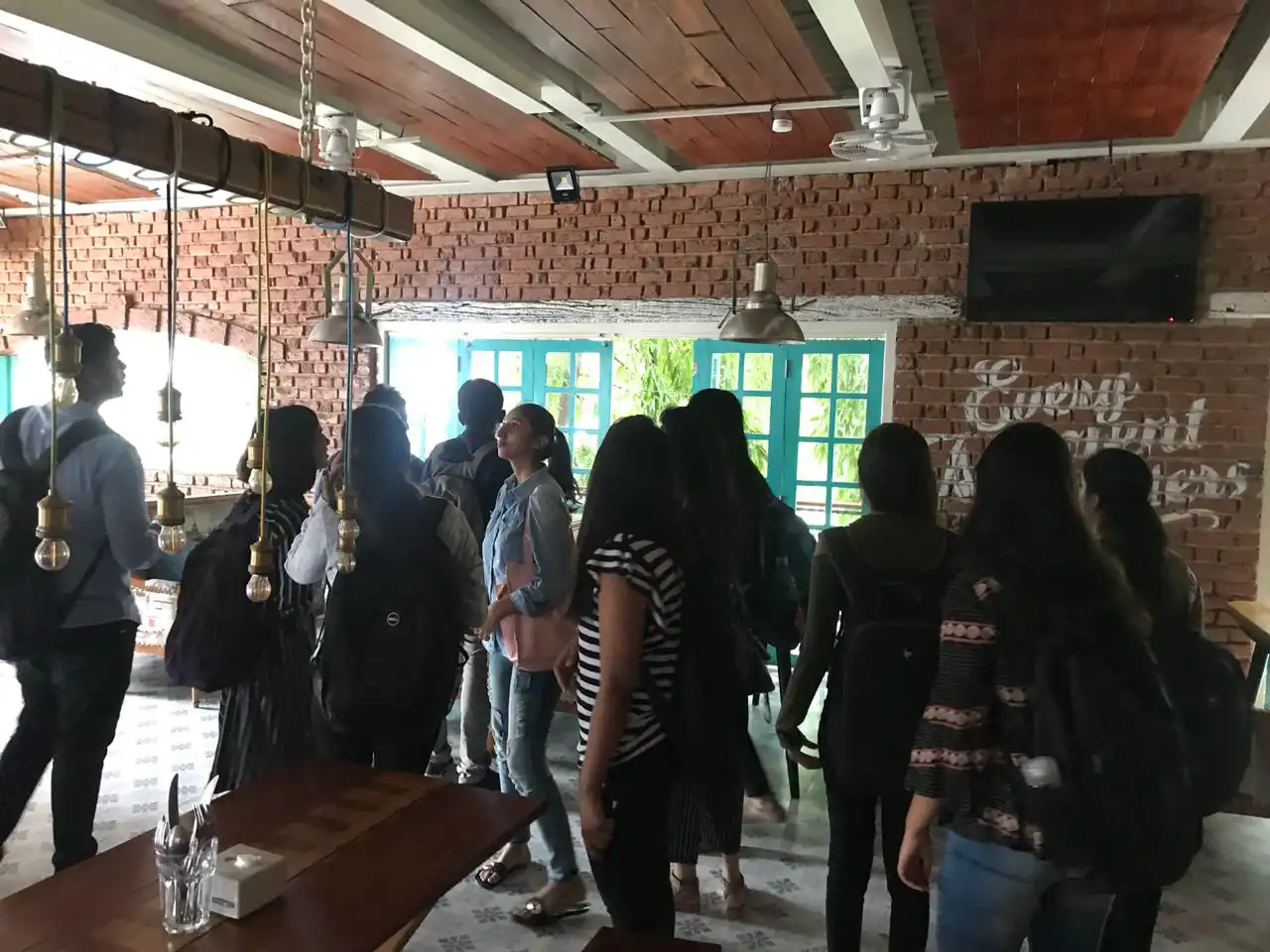 Interior Students at Social & Easy Tiger