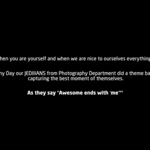 JEDIIIANS observing world photography Day 2018 with the theme “BE NICE”