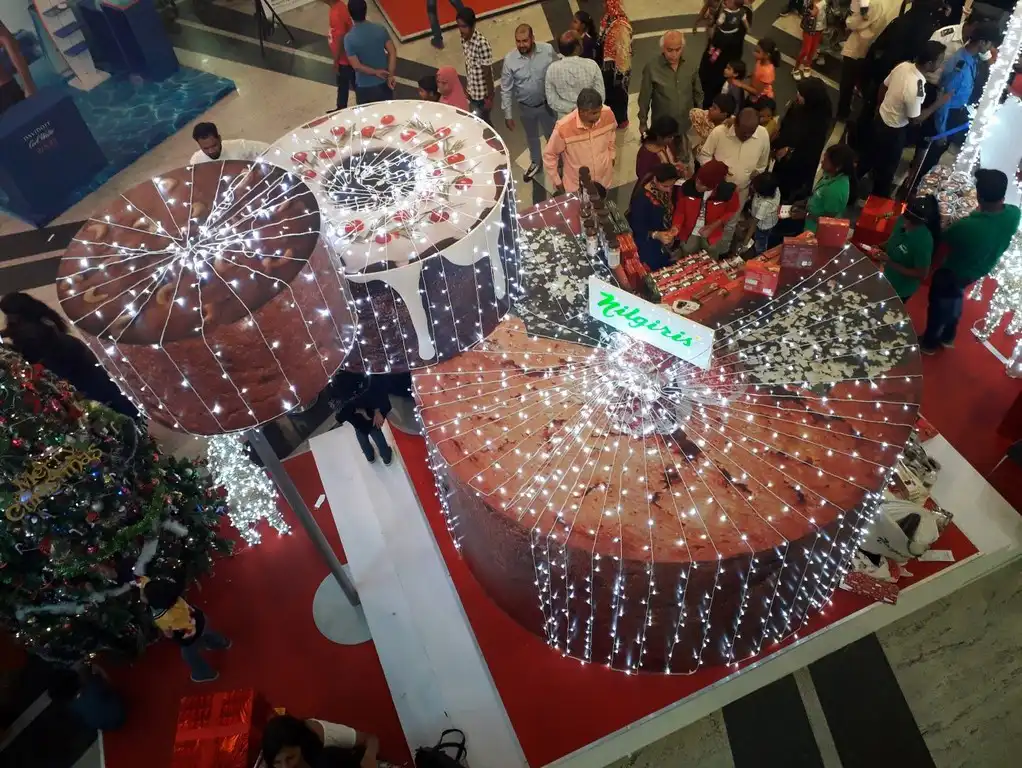 Bangalore is lit with Christmas